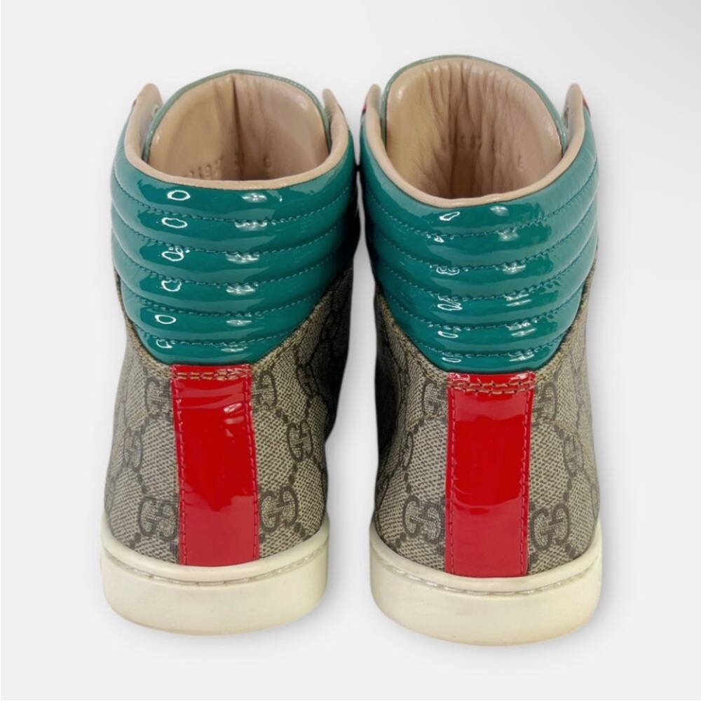 Gucci High-Tops with Red and Green Highlights - Picture 3 of 15